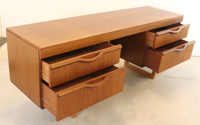 Vintage Low Desk / Cabinet-FYZ-1792175