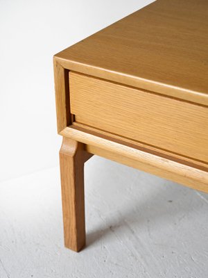 Vintage Low Sideboard in Oak, 1960s-QWP-2042001