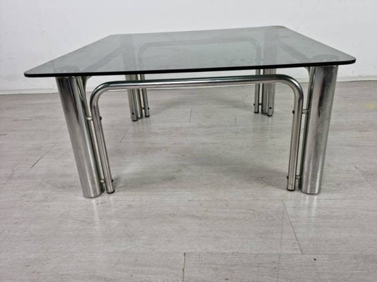 Vintage Low Square Table-EAD-969863