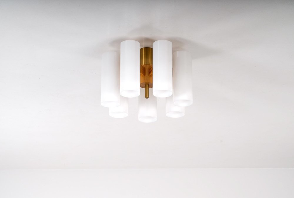 Vintage Luxus Ceiling Lamps by Uno & Östen Kristiansson, 1960s