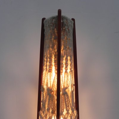 Vintage Macramé Freestanding Lamp-TL-1033574