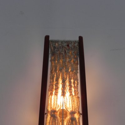 Vintage Macramé Freestanding Lamp-TL-1033574