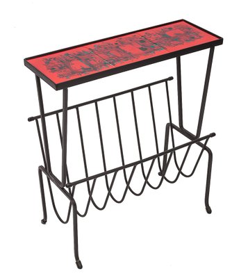 Vintage Magazine Rack, 1950s-JCN-1734398