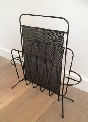 Vintage Magazine Rack by Mathieu Matégot, 1950s-BA-1365588