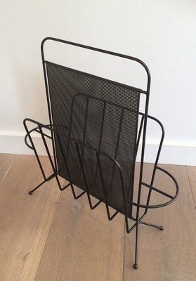 Vintage Magazine Rack by Mathieu Matégot, 1950s-BA-1365588