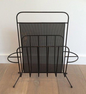 Vintage Magazine Rack by Mathieu Matégot, 1950s-BA-1365588