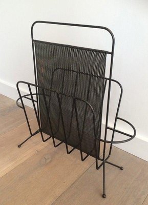 Vintage Magazine Rack by Mathieu Matégot, 1950s-BA-1365588