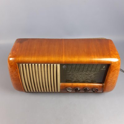 Vintage Magnadyne S 175 Briar Wood Radio, 1951-PWG-2015314