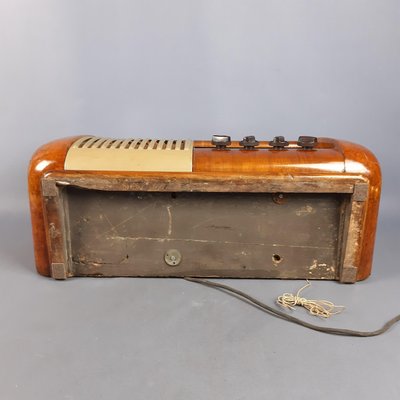 Vintage Magnadyne S 175 Briar Wood Radio, 1951-PWG-2015314