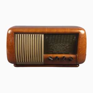 Vintage Magnadyne S 175 Briar Wood Radio, 1951-PWG-2015314