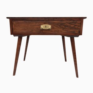 Vintage Mahogany & Oak Side Table-WQQ-1174620