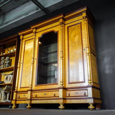 Vintage Maple Wardrobe, 1890s-IA-1412591