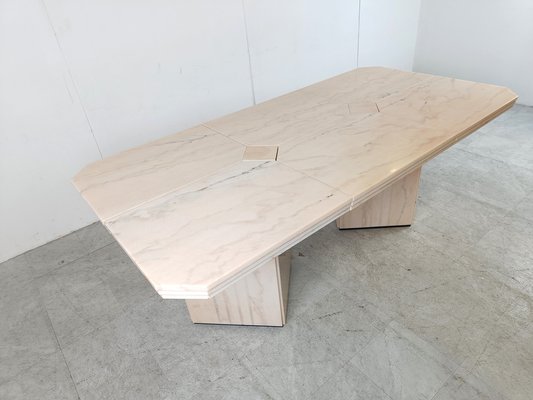 Vintage Marble Dining Table, 1970s-IRH-1777766