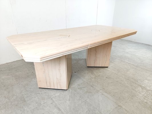 Vintage Marble Dining Table, 1970s-IRH-1777766