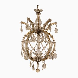 Vintage Maria Theresa Viennese Crystal Chandelier, 1950s-GOE-1067551