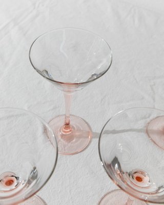 Vintage Martini Glasses, 1980s, Set of 6-HVJ-2041688