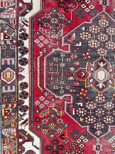 Vintage Mazlaghan Rug, 1940s