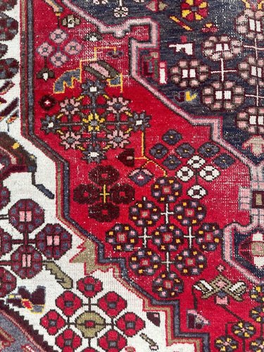 Vintage Mazlaghan Rug, 1940s