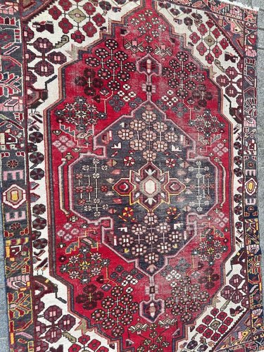 Vintage Mazlaghan Rug, 1940s