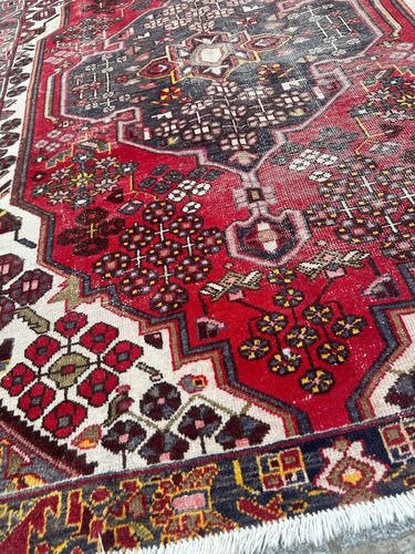 Vintage Mazlaghan Rug, 1940s