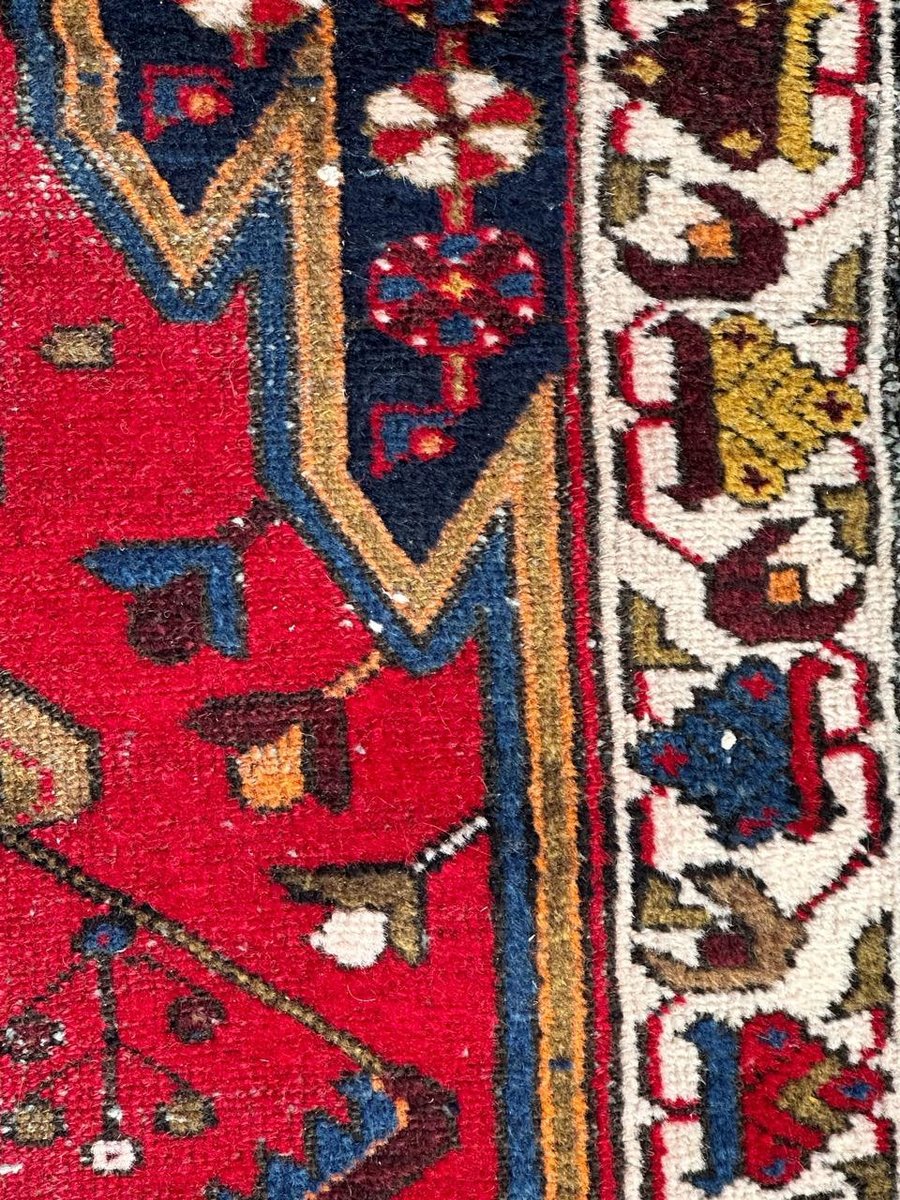 Vintage Mazlaghan Rug, 1950s