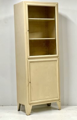 Vintage Medical Cabinet in Iron and Glass, 1950s-ALG-1820188