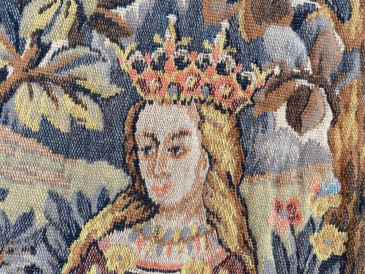 Vintage Medieval Design French Tapestry-YMM-1062226