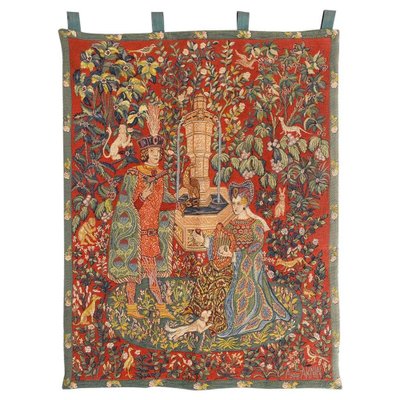 Vintage Medieval Style Jaquar Tapestry, 1980s-YMM-1377956