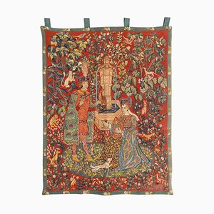 Vintage Medieval Style Jaquar Tapestry, 1980s-YMM-1377956