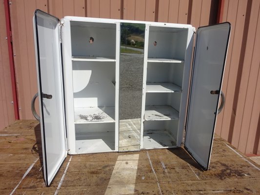 Vintage Metal Bathroom Cabinet, 1950s-ABK-2040151