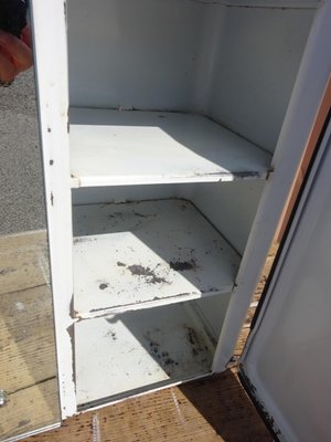 Vintage Metal Bathroom Cabinet, 1950s-ABK-2040151