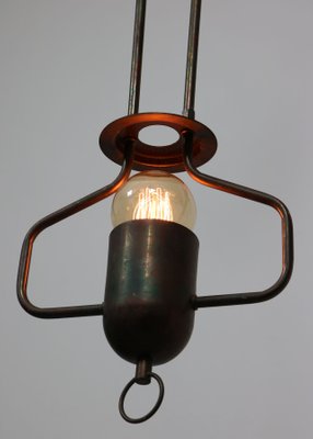 Vintage Metal Ceiling Lamp, 1980s-HGJ-1170266