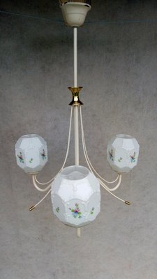 Vintage Metal Chandelier, 1970s-VIC-925992