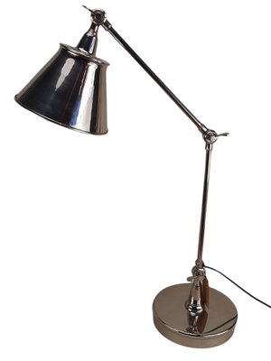 Vintage Metal Chrome Table Lamp-TCS-1175438