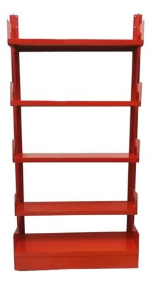 Vintage Metal Congresso Bookcase from Lips Vago, 1960s-FIP-770281