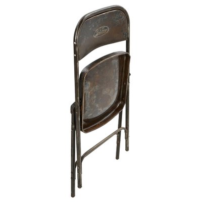 Vintage Metal Folding Chair-NQ-1803329