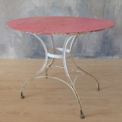 Vintage Metal Garden Table, 1950s-WK-1160475