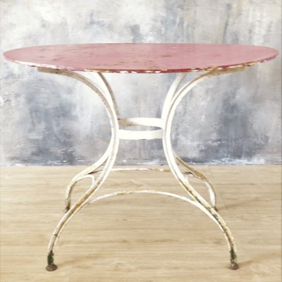 Vintage Metal Garden Table, 1950s-WK-1160475