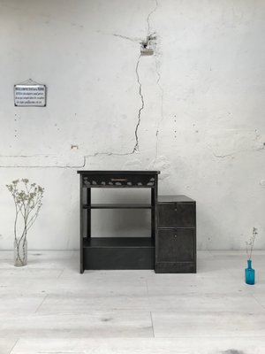 Vintage Metal Ronéo Office Desk, 1930-UX-787689