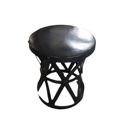 Vintage Metal Stool-TCS-1140779