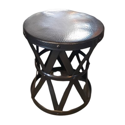 Vintage Metal Stool-TCS-1140779