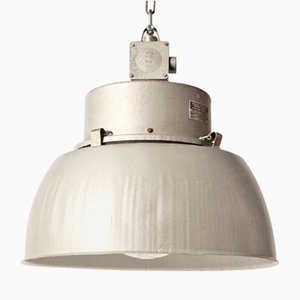 Vintage Metallic Gray Industrial Ceiling Lamp-JC-710126