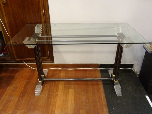 Vintage Methacrylate Console Table-NUC-632875