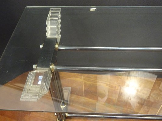 Vintage Methacrylate Console Table-NUC-632875