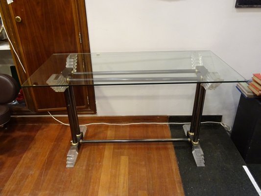 Vintage Methacrylate Console Table-NUC-632875