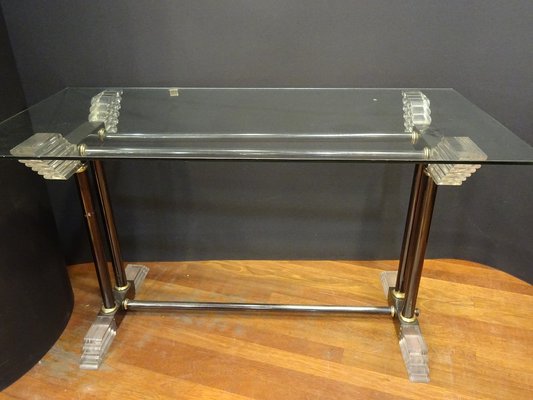 Vintage Methacrylate Console Table-NUC-632875