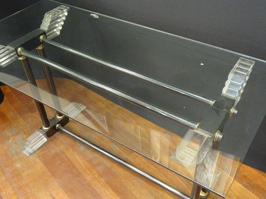 Vintage Methacrylate Console Table-NUC-632875