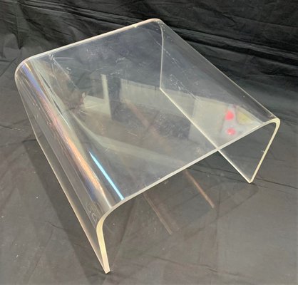 Vintage Methacrylate Side Table-IKW-775553