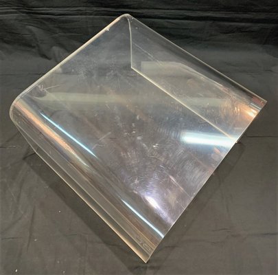 Vintage Methacrylate Side Table-IKW-775553