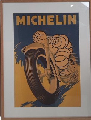 Vintage Michelin Framed Poster-TCS-1187807